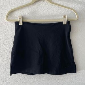 Unif black mini skirt size small